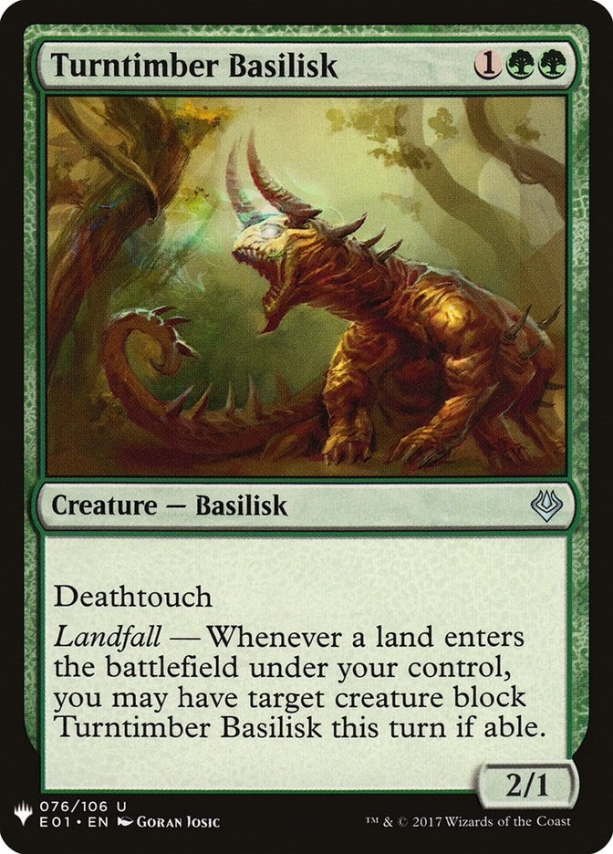 Image for Turntimber Basilisk (76) [The List Reprints]