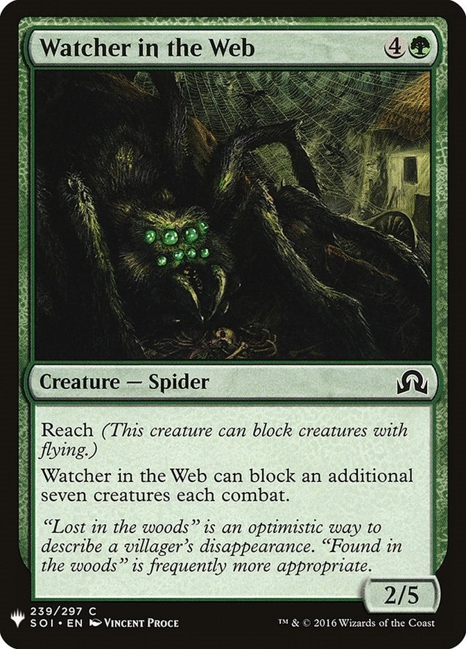 Image for Watcher in the Web (239) [The List Reprints]