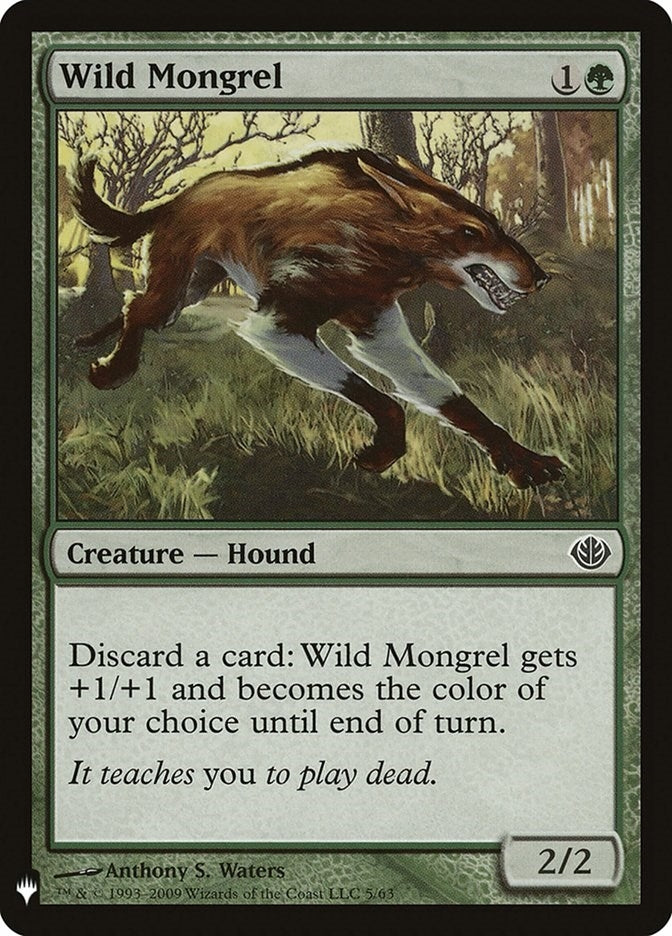 Image for Wild Mongrel (5) [The List Reprints]
