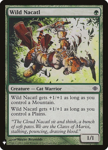 Image for Wild Nacatl (152) [The List Reprints]