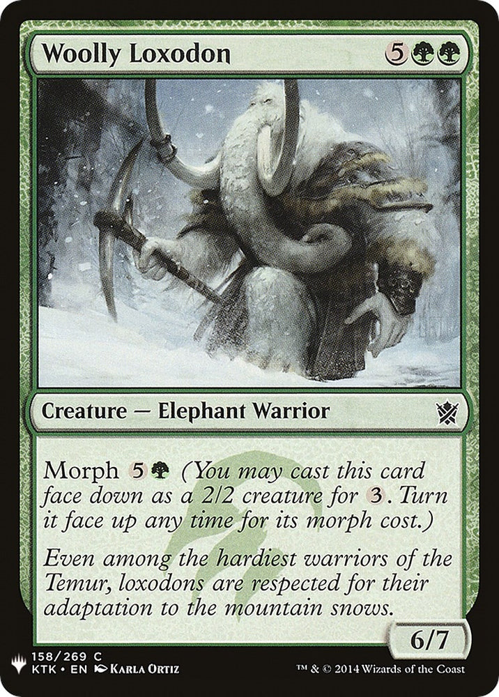 Image for Woolly Loxodon (158) [The List Reprints]