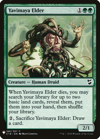 Image for Yavimaya Elder (166) [The List Reprints]