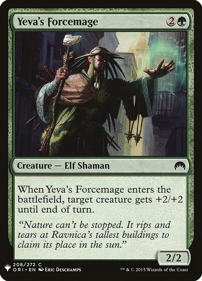 Image for Yeva's Forcemage (208) [The List Reprints]