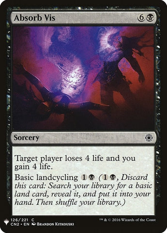 Image for Absorb Vis (126) [The List Reprints]
