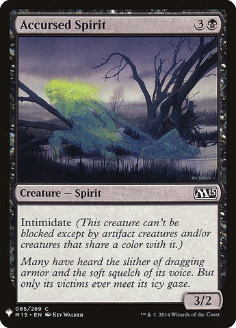 Image for Accursed Spirit (85) [The List Reprints]