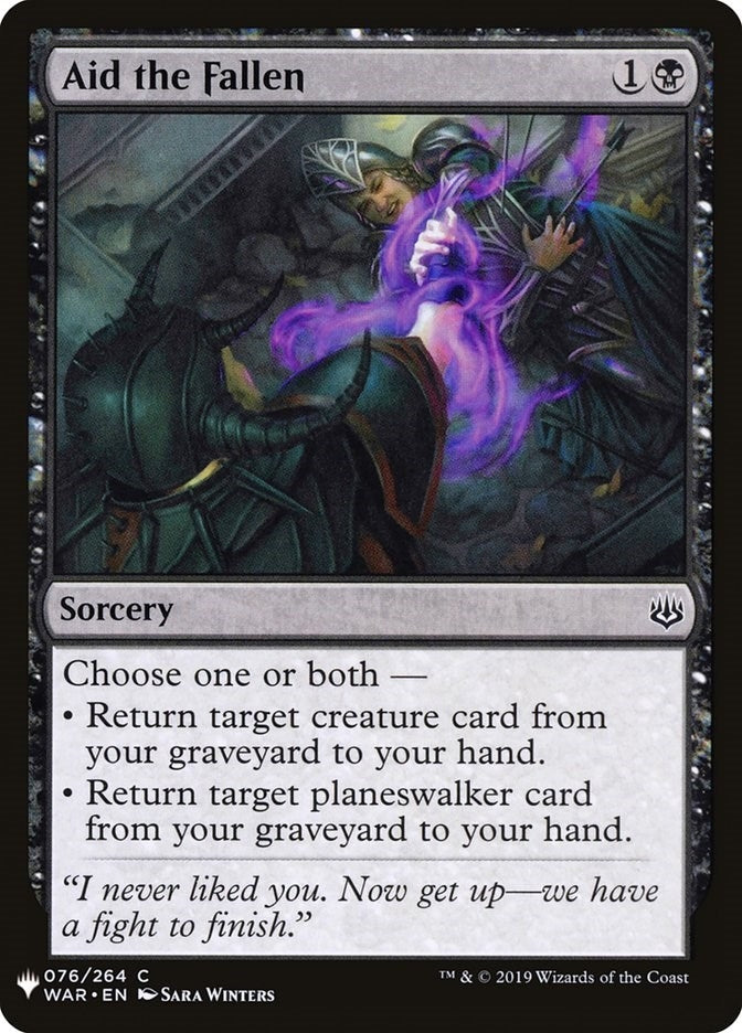 Image for Aid the Fallen (76) [The List Reprints]