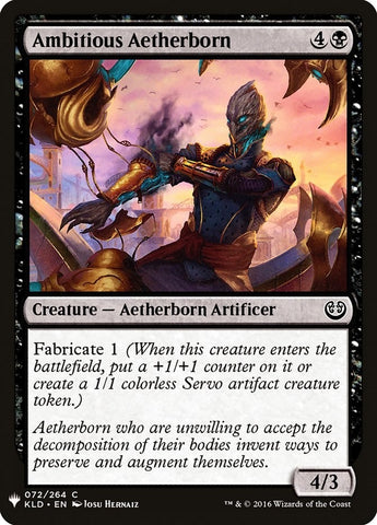 Image for Ambitious Aetherborn (72) [The List Reprints]