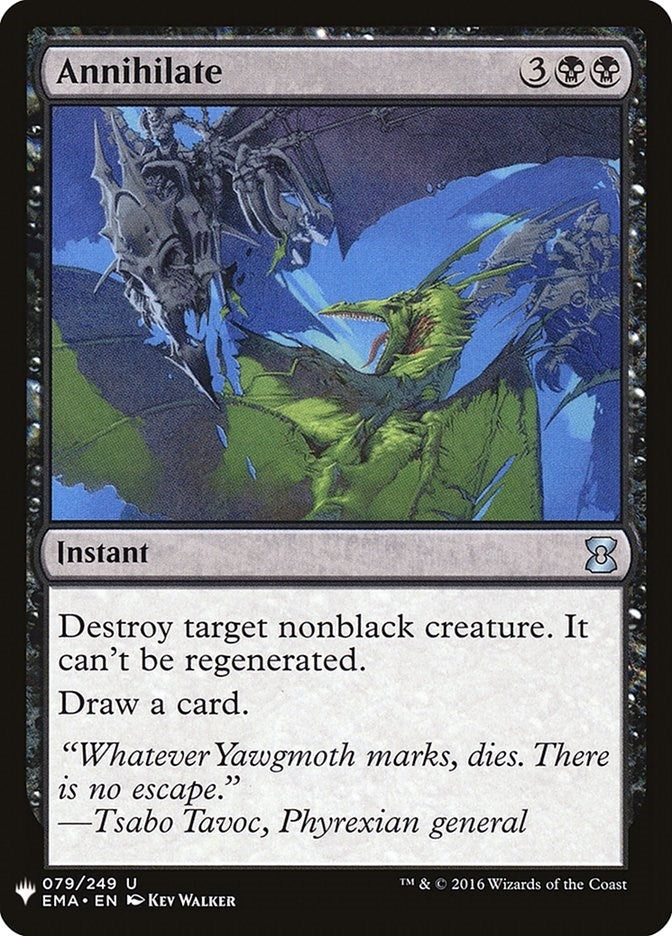 Image for Annihilate (79) [The List Reprints]