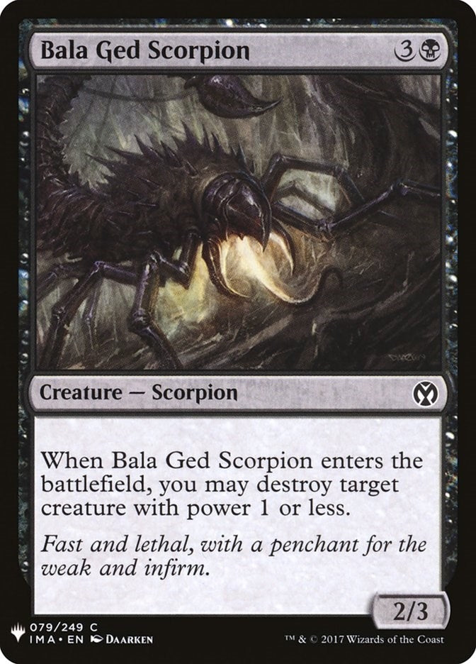 Image for Bala Ged Scorpion (79) [The List Reprints]