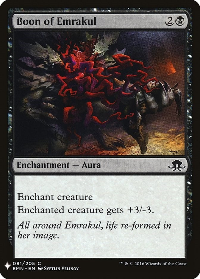 Image for Boon of Emrakul (81) [The List Reprints]