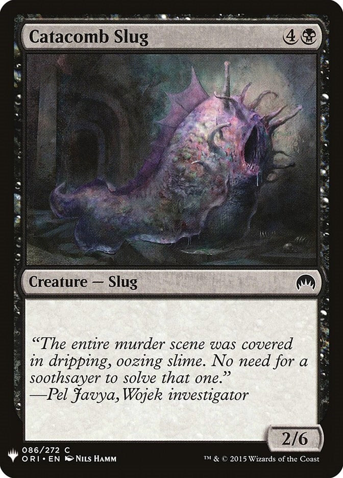 Image for Catacomb Slug (86) [The List Reprints]
