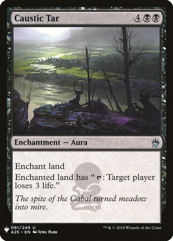 Image for Caustic Tar (81) [The List Reprints]
