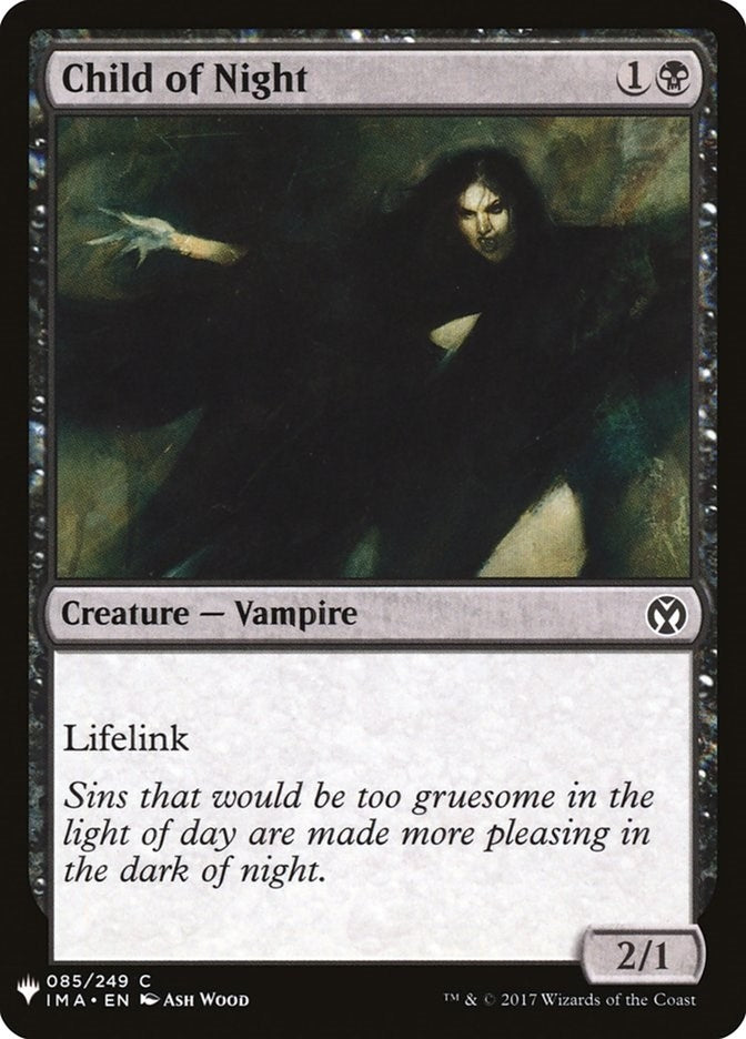 Image for Child of Night (85) [The List Reprints]