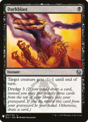 Image for Darkblast (51) [The List Reprints]