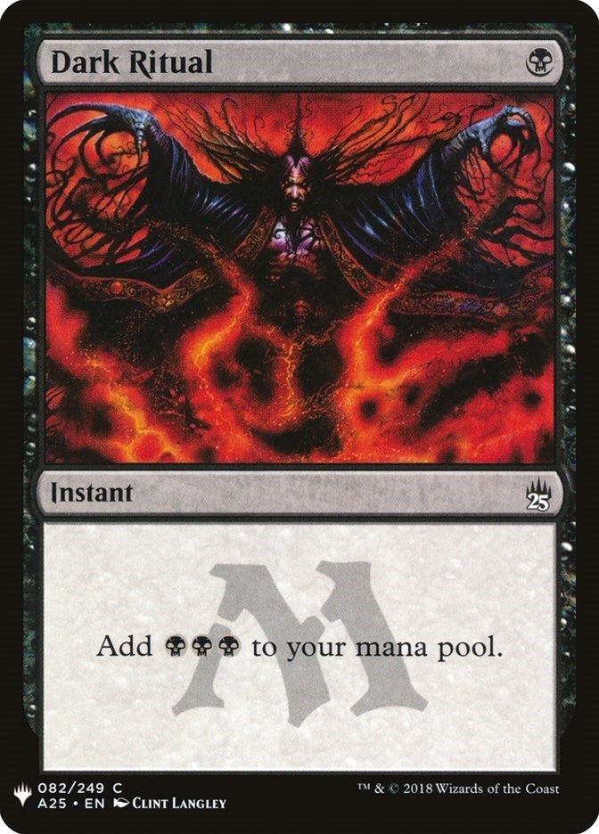 Image for Dark Ritual (A25) (82) [The List Reprints]