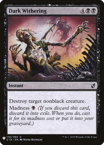 Image for Dark Withering (110) [The List Reprints]