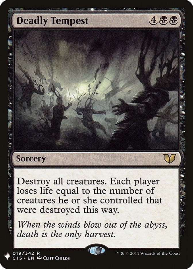 Image for Deadly Tempest (19) [The List Reprints]