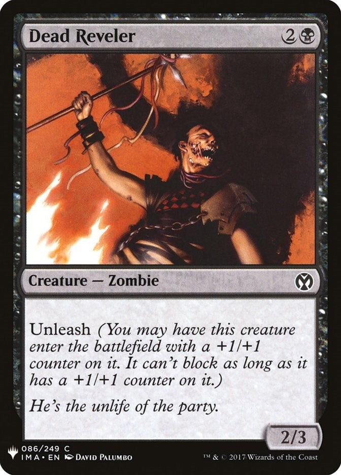 Image for Dead Reveler (86) [The List Reprints]