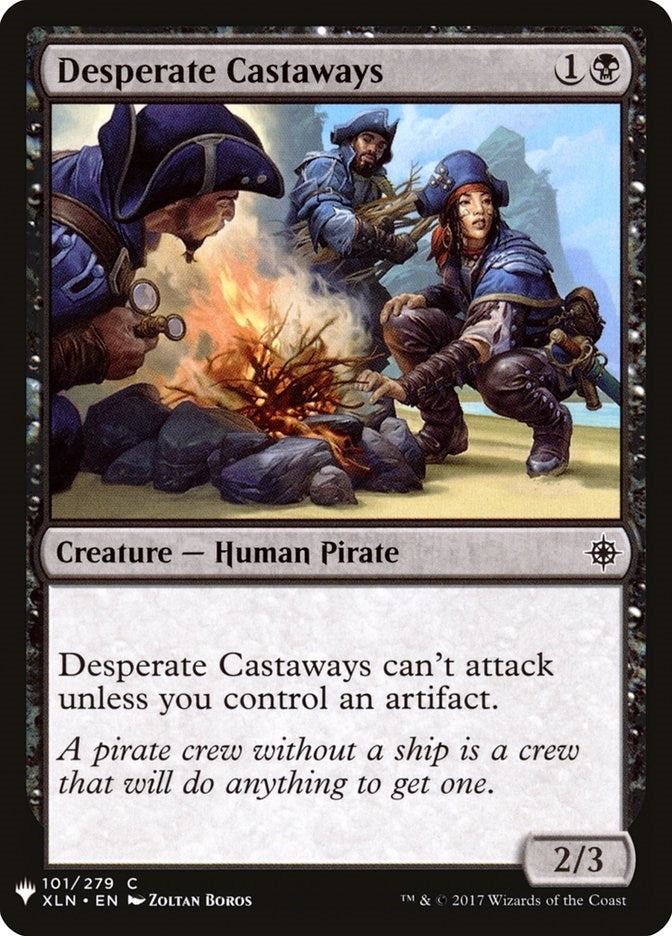 Image for Desperate Castaways (101) [The List Reprints]