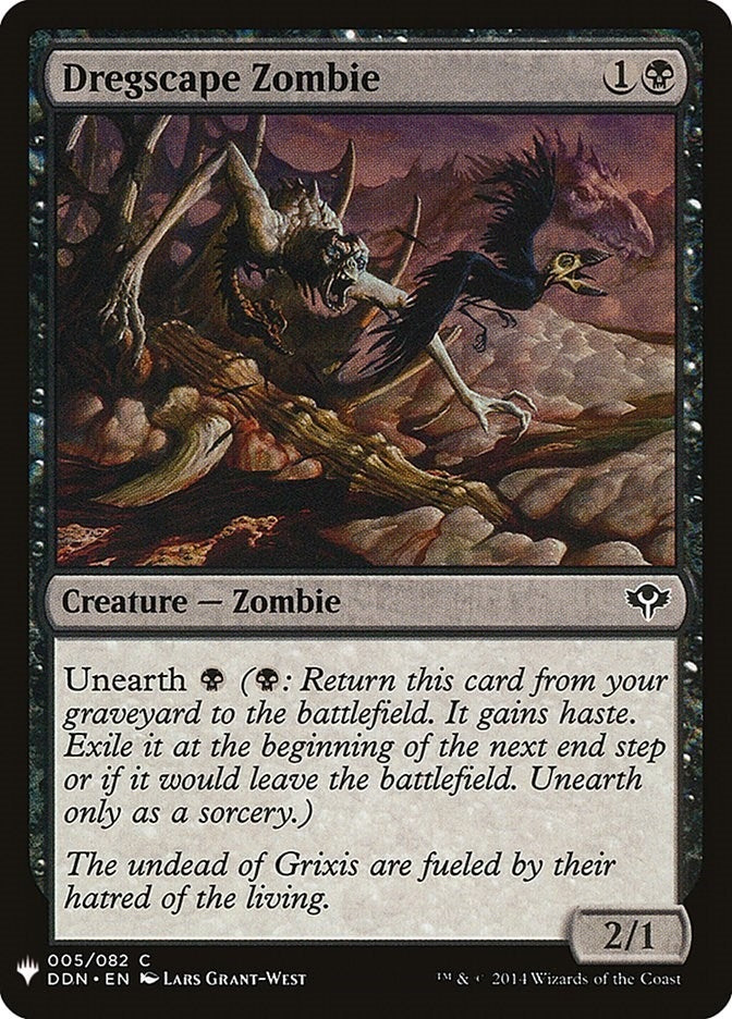 Image for Dregscape Zombie (5) [The List Reprints]