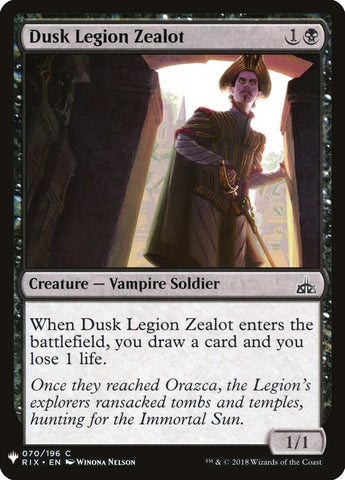 Image for Dusk Legion Zealot (70) [The List Reprints]