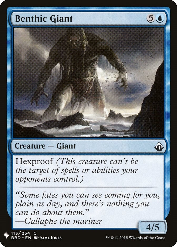 Image for Benthic Giant (113) [The List Reprints]