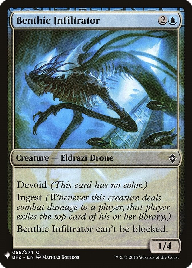 Image for Benthic Infiltrator (55) [The List Reprints]