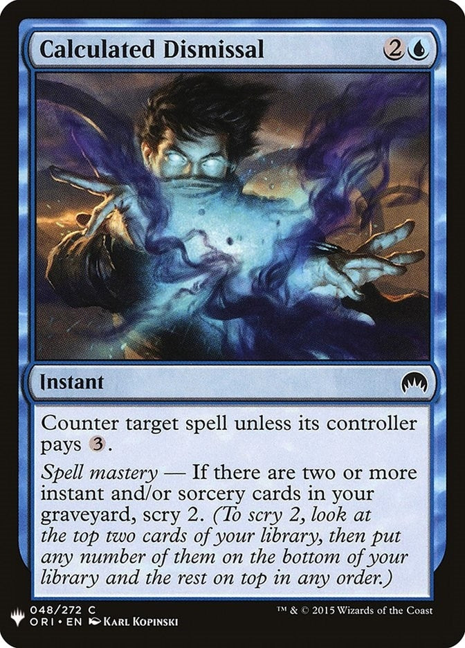 Image for Calculated Dismissal (48) [The List Reprints]