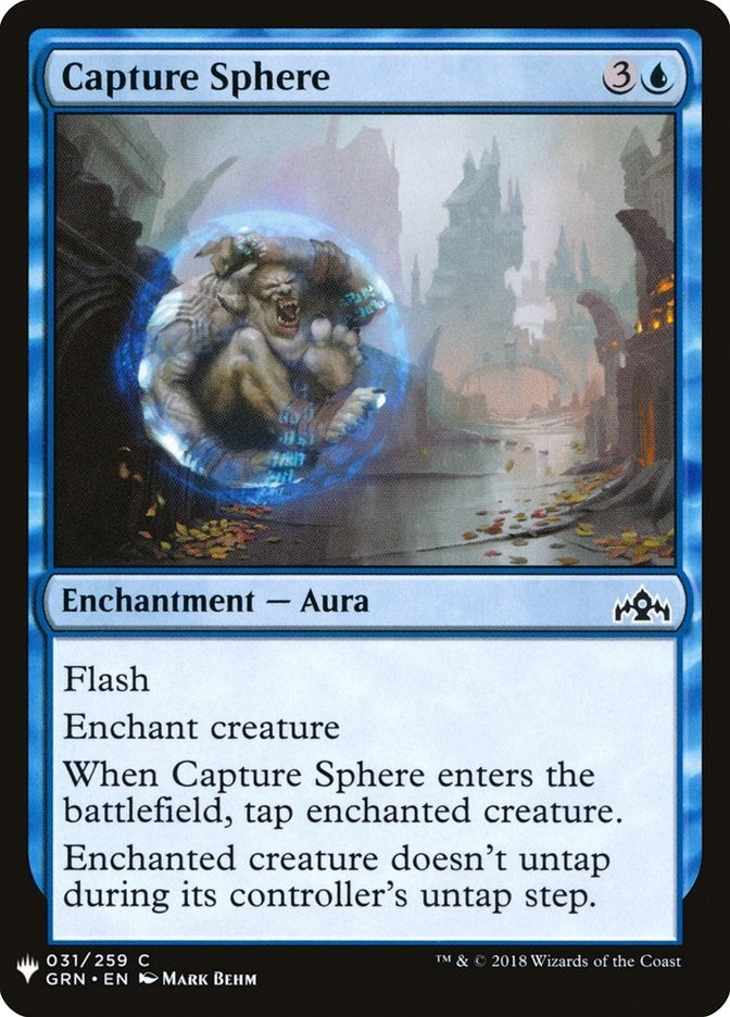 Image for Capture Sphere (31) [The List Reprints]