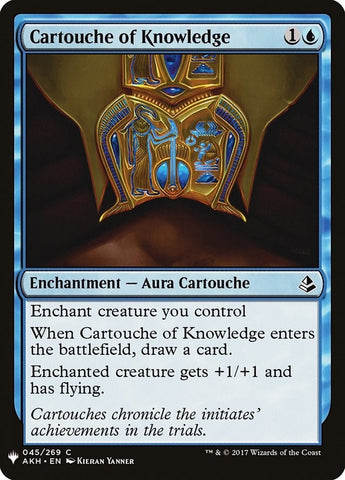 Image for Cartouche of Knowledge (45) [The List Reprints]