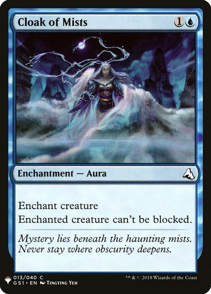 Image for Cloak of Mists (13) [The List Reprints]