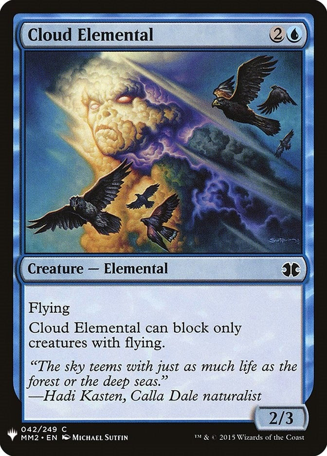 Image for Cloud Elemental (42) [The List Reprints]