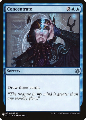 Image for Concentrate (9) [The List Reprints]