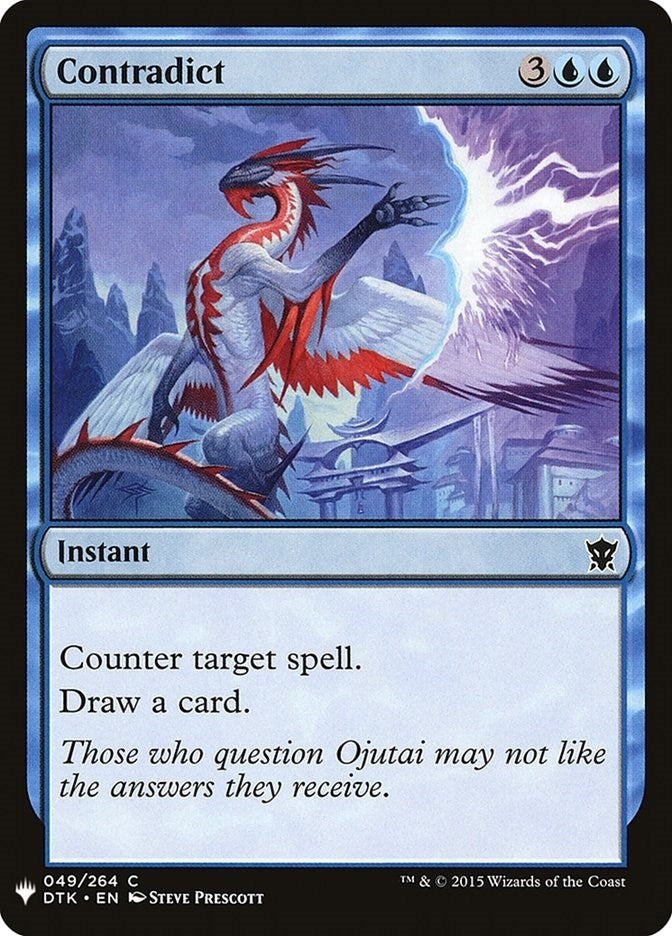 Image for Contradict (49) [The List Reprints]