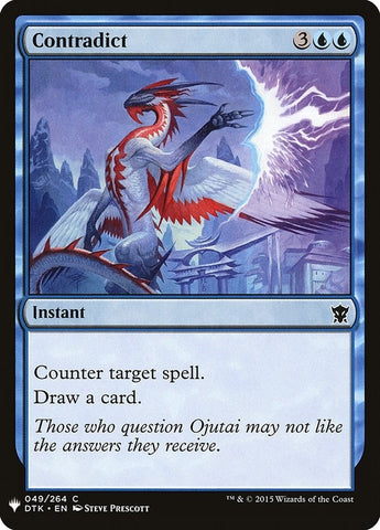 Image for Contradict (49) [The List Reprints]