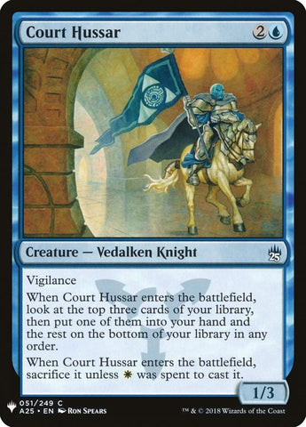 Image for Court Hussar (51) [The List Reprints]