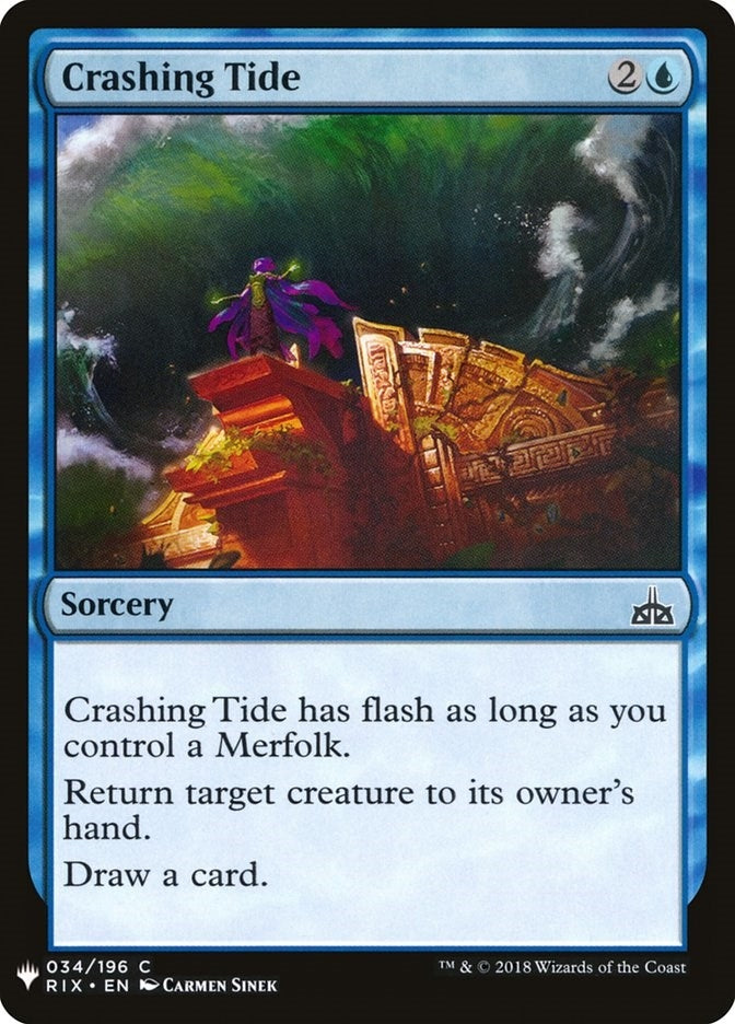Image for Crashing Tide (34) [The List Reprints]