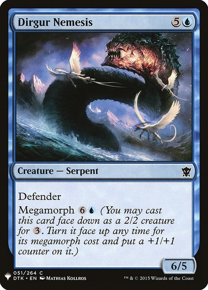 Image for Dirgur Nemesis (51) [The List Reprints]