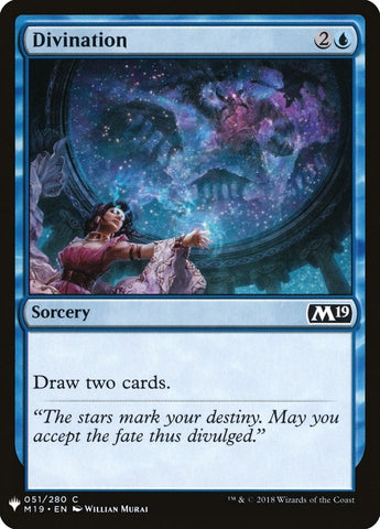 Image for Divination (51) [The List Reprints]