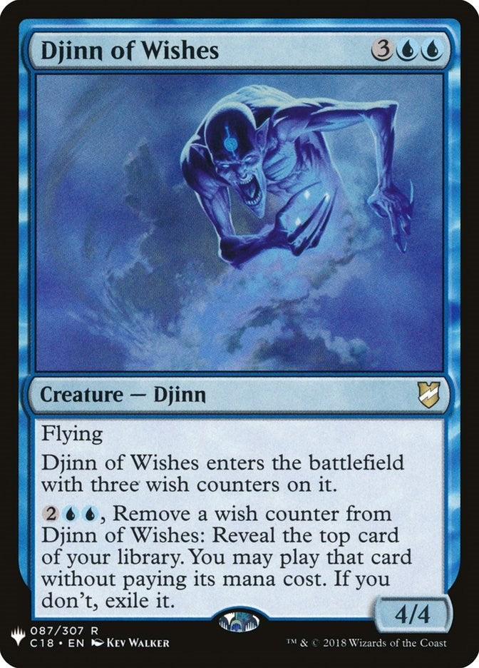 Image for Djinn of Wishes (87) [The List Reprints]