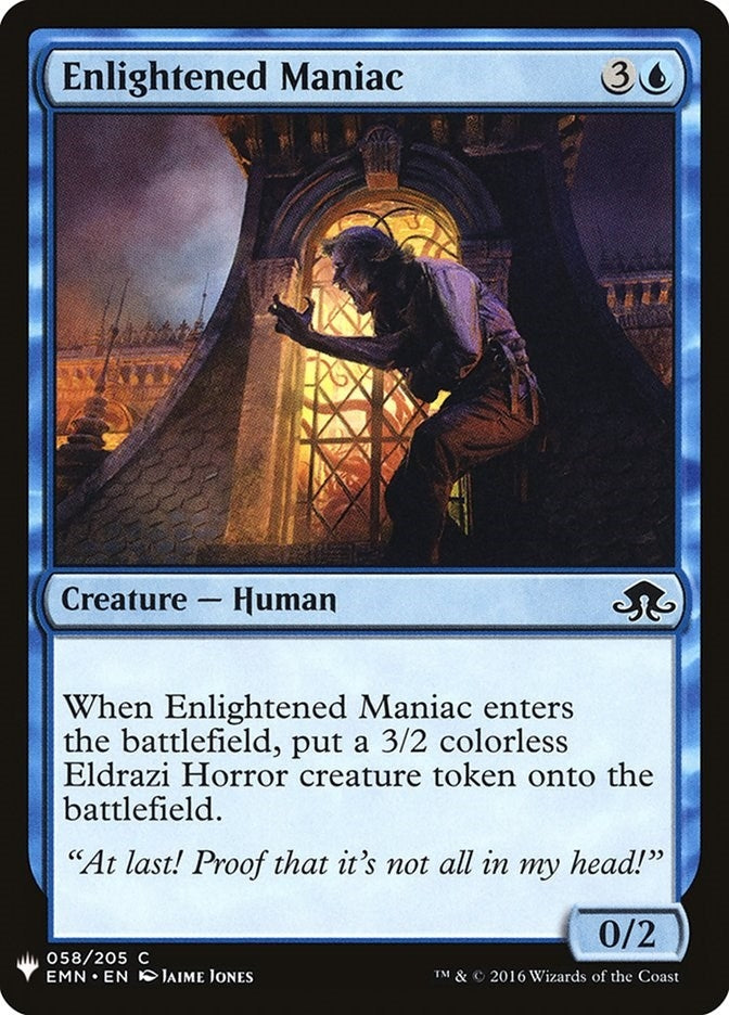 Image for Enlightened Maniac (58) [The List Reprints]