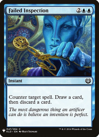 Image for Failed Inspection (47) [The List Reprints]