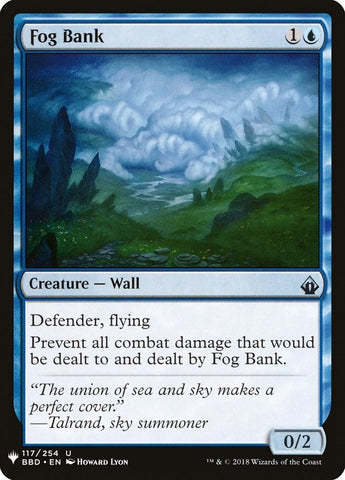 Image for Fog Bank (117) [The List Reprints]