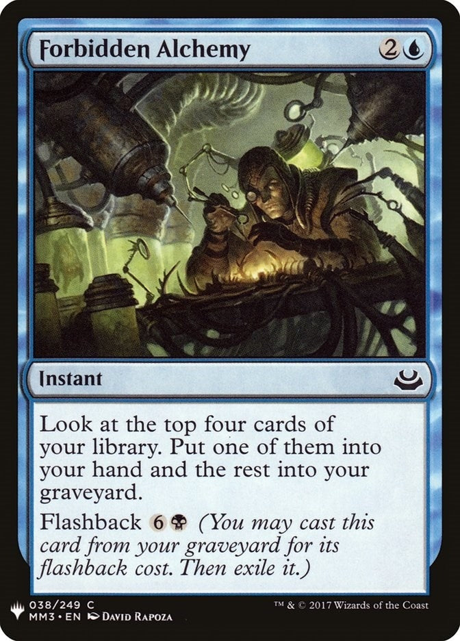 Image for Forbidden Alchemy (38) [The List Reprints]