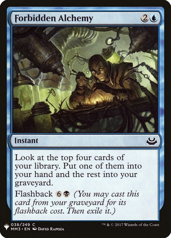 Image for Forbidden Alchemy (38) [The List Reprints]