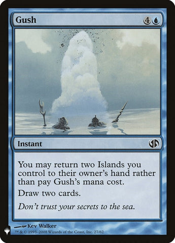 Image for Gush (27) [The List Reprints]