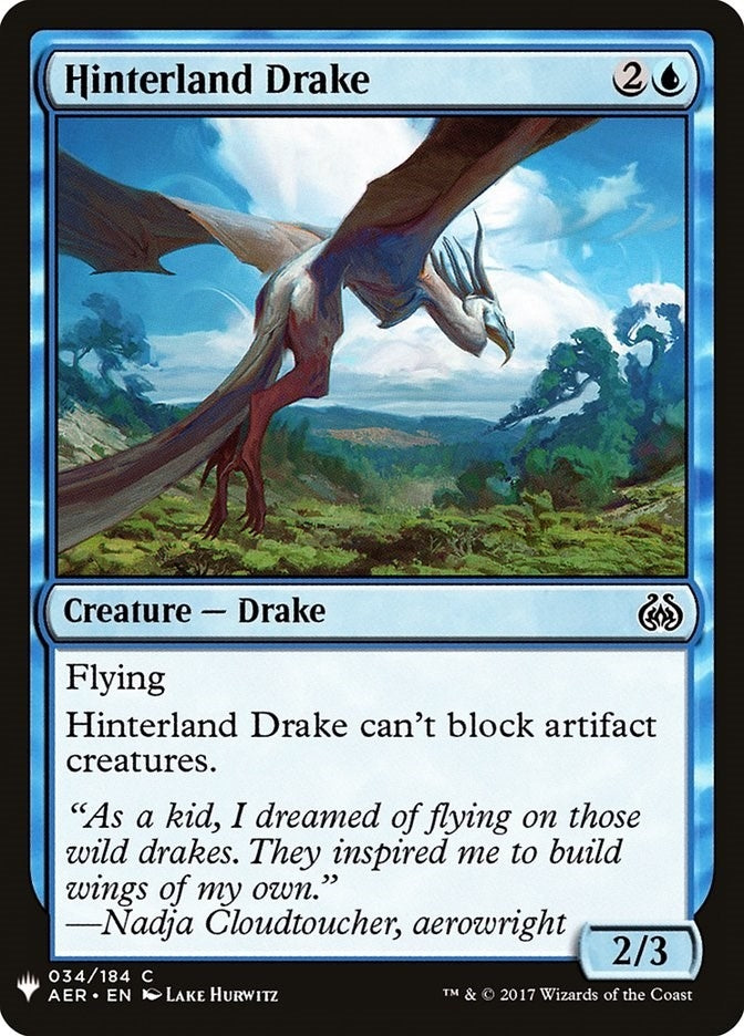 Image for Hinterland Drake (34) [The List Reprints]