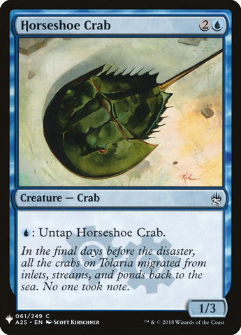 Image for Horseshoe Crab (61) [The List Reprints]
