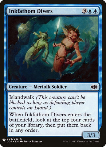 Image for Inkfathom Divers (8) [The List Reprints]
