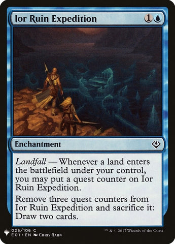 Image for Ior Ruin Expedition (25) [The List Reprints]